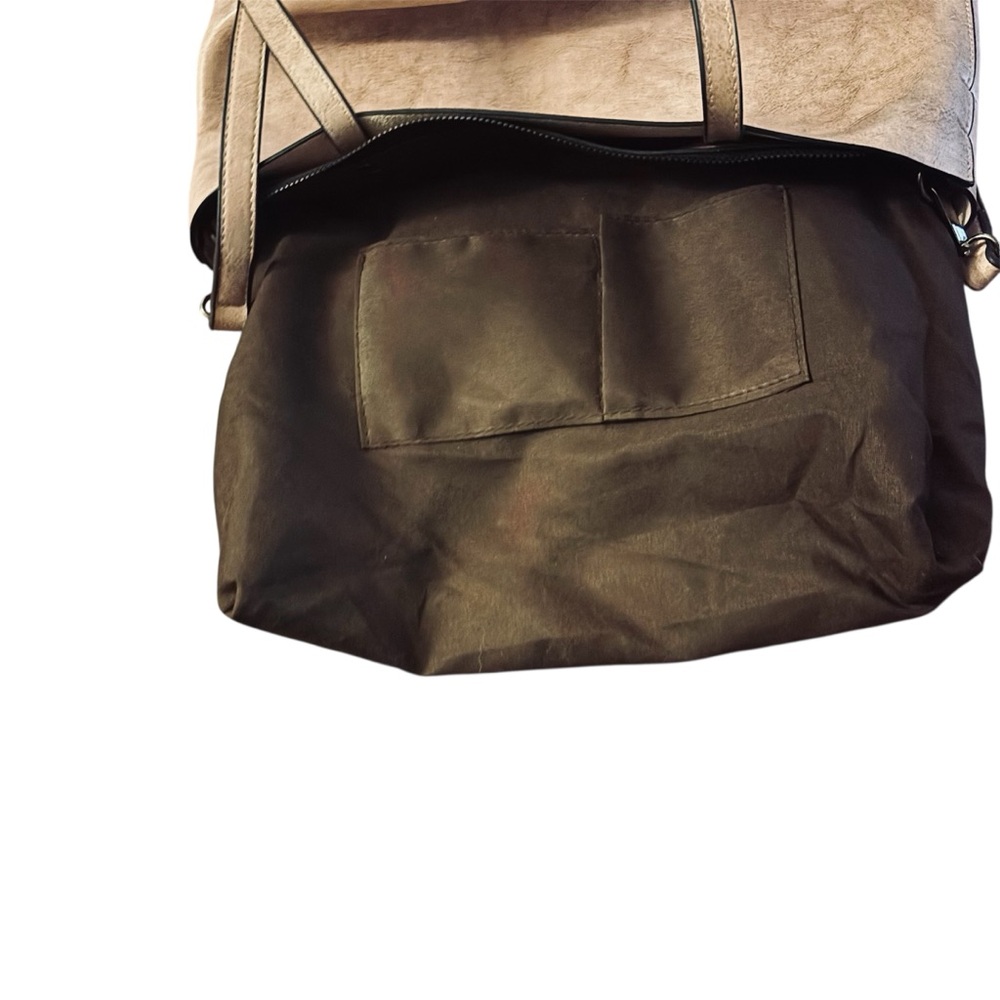 Chic Blush Pink Tote Bag - Picture 4 of 12